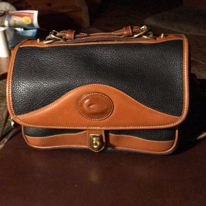 Vintage Dooney and Bourke Leather Satchel